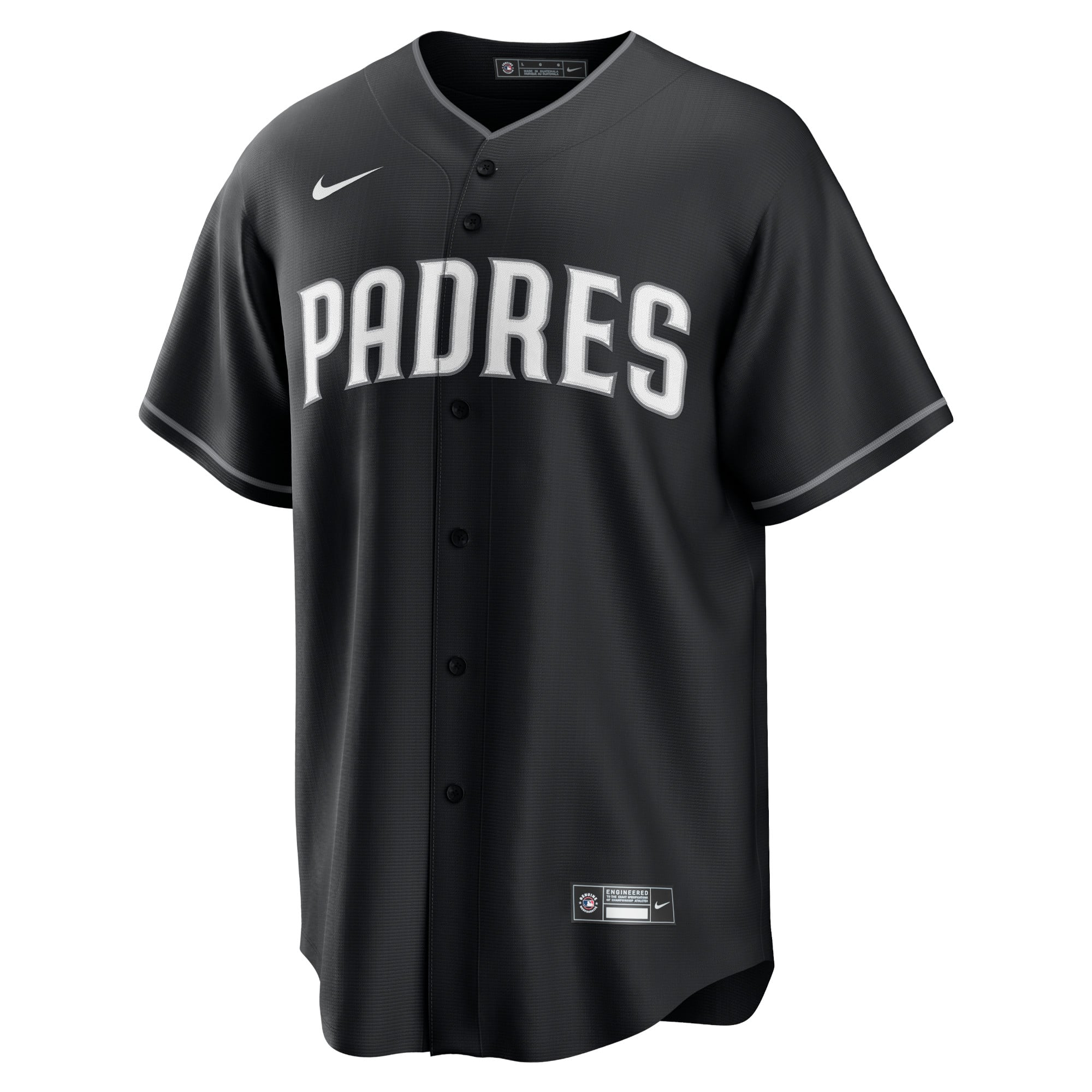 Men's San Diego Padres Nike Black Replica Jersey