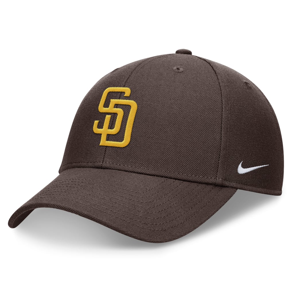 Men's San Diego Padres Nike Brown Club Performance Adjustable Hat