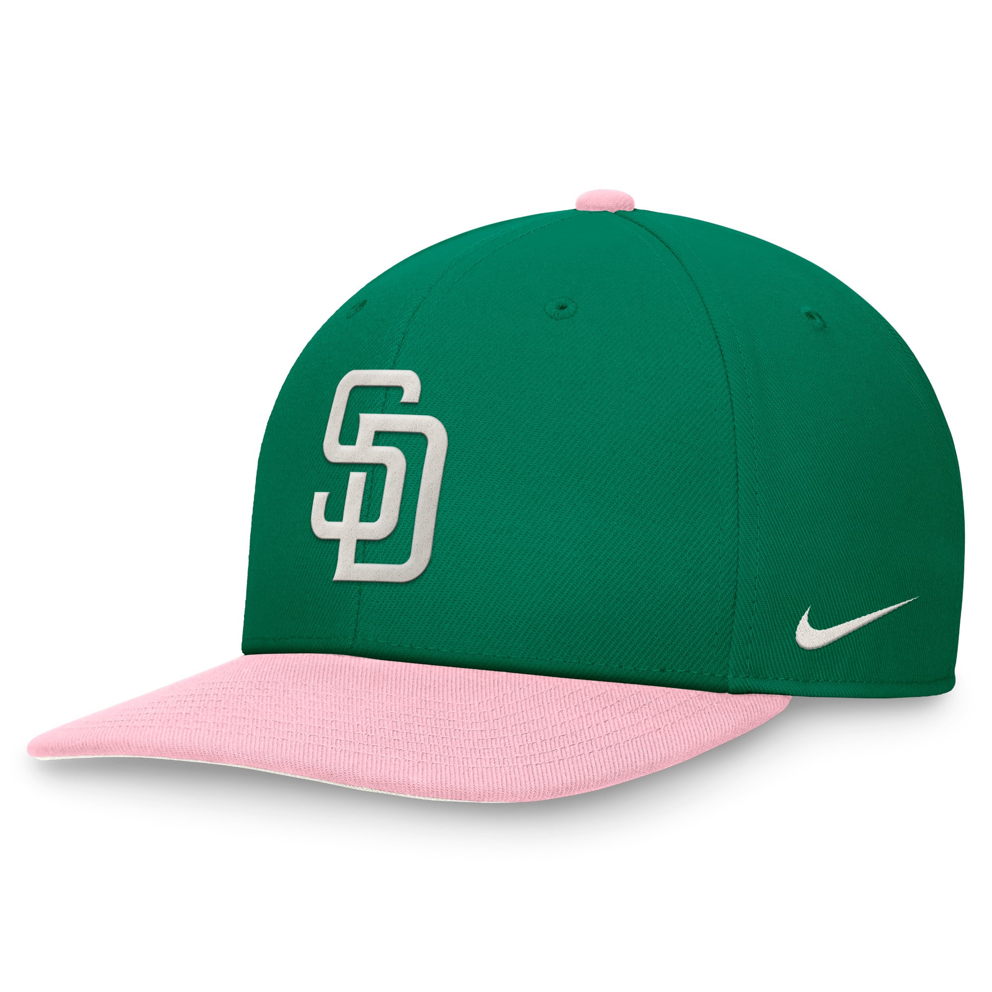 San Diego Padres Nike Malachite Pro Performance Snapback Hat  display picture 3