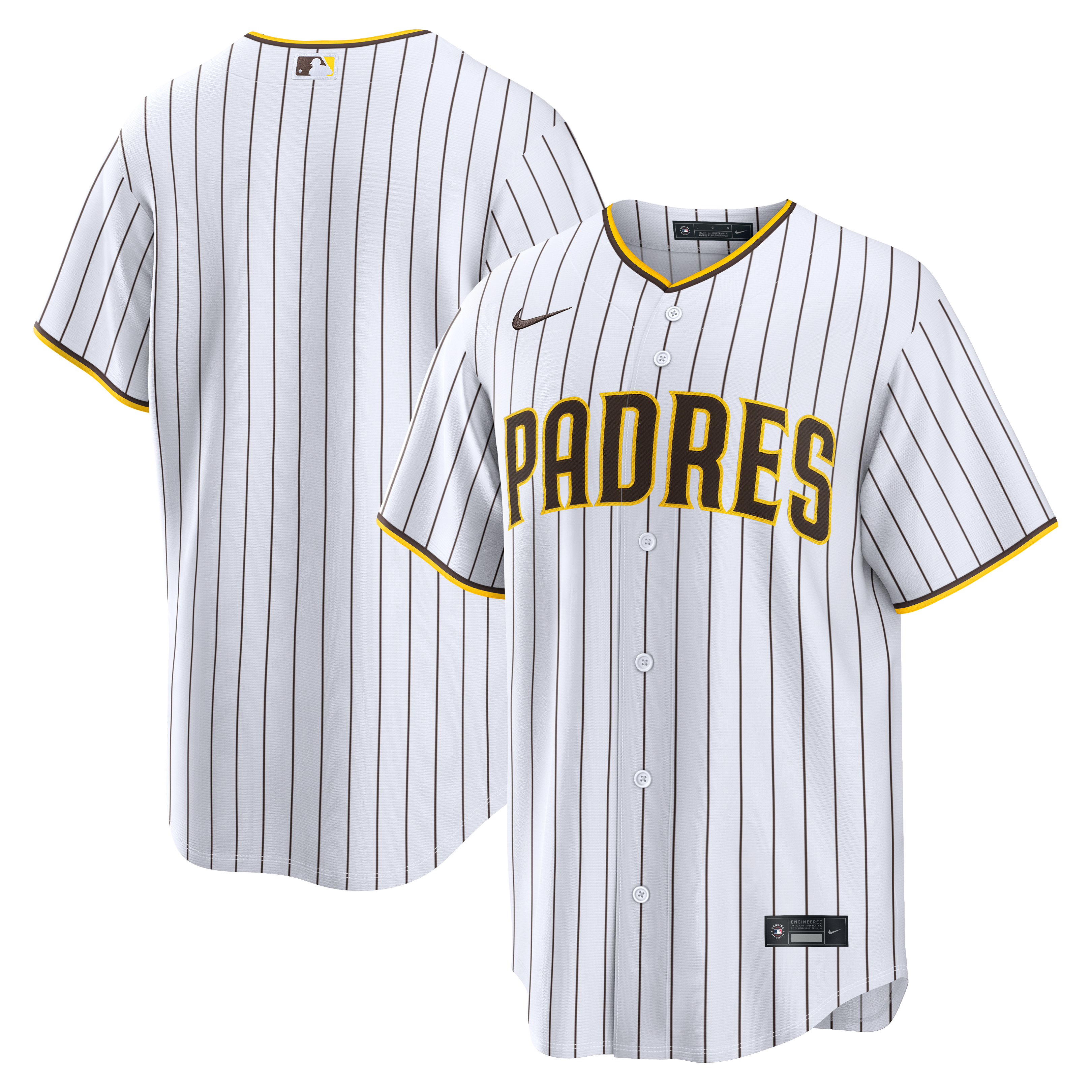 San Diego Padres Home Replica Jersey White