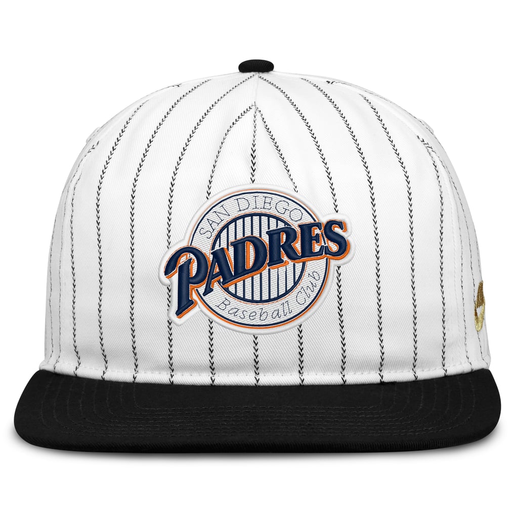 San Diego Padres Nike Cooperstown Collection Pro Adjustable Hat - White/Black