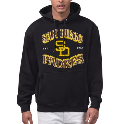  San Diego Padres Starter Take Me Out Fleece Hoodie - Black
