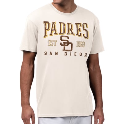  San Diego Padres Starter Established Logo T-Shirt - Cream