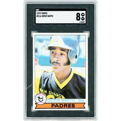 Ozzie Smith San Diego Padres 1979 Topps #116 SGC Authenticated 8 Rookie Card 