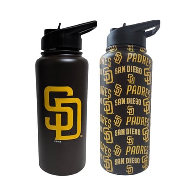 San Diego Padres Pegasus Game Day Duo 41oz. Stainless Steel Water Bottle Set