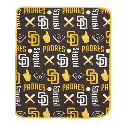 San Diego Padres Pegasus Team Spirit 60" x 70" Ultra Soft Blanket