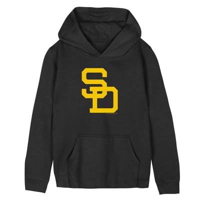  San Diego Padres Mitchell & Ness Preschool Retro Logo Hoodie - Black