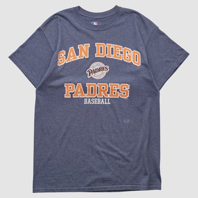 San Diego Padres Genuine Merchandise 2010s T-shirt - Dark Heather Gray - S by Fanatics Real Vintage
