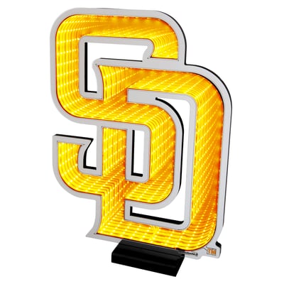 San Diego Padres LED Infinity Logo Light
