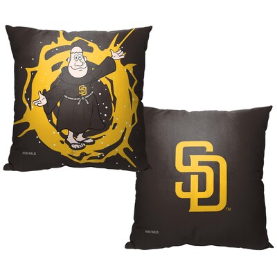 San Diego Padres The Northwest Group 16" x 16" Mascot Printed Throw Pillow