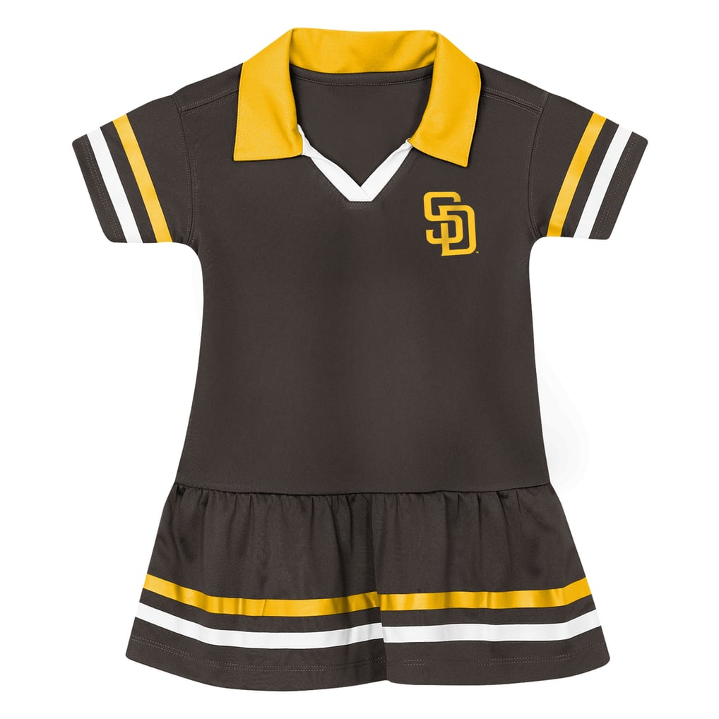 padres jersey dress Toddler San Diego Outerstuff Brown Star Player Silk robe