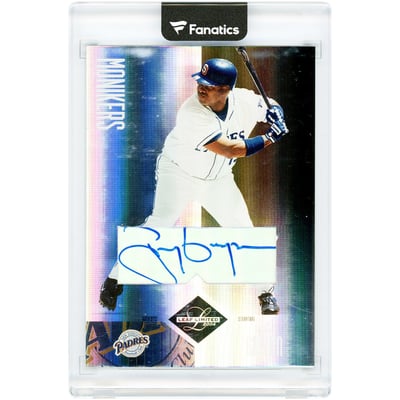 Tony Gwynn San Diego Padres Autographed 2004 Leaf Limited Monikers #226 #7/50 Card