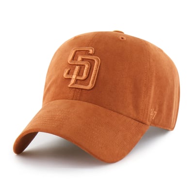 San Diego Padres '47 Unisex Fall Feelings Ballpark Suede Clean Up Hat - Orange
