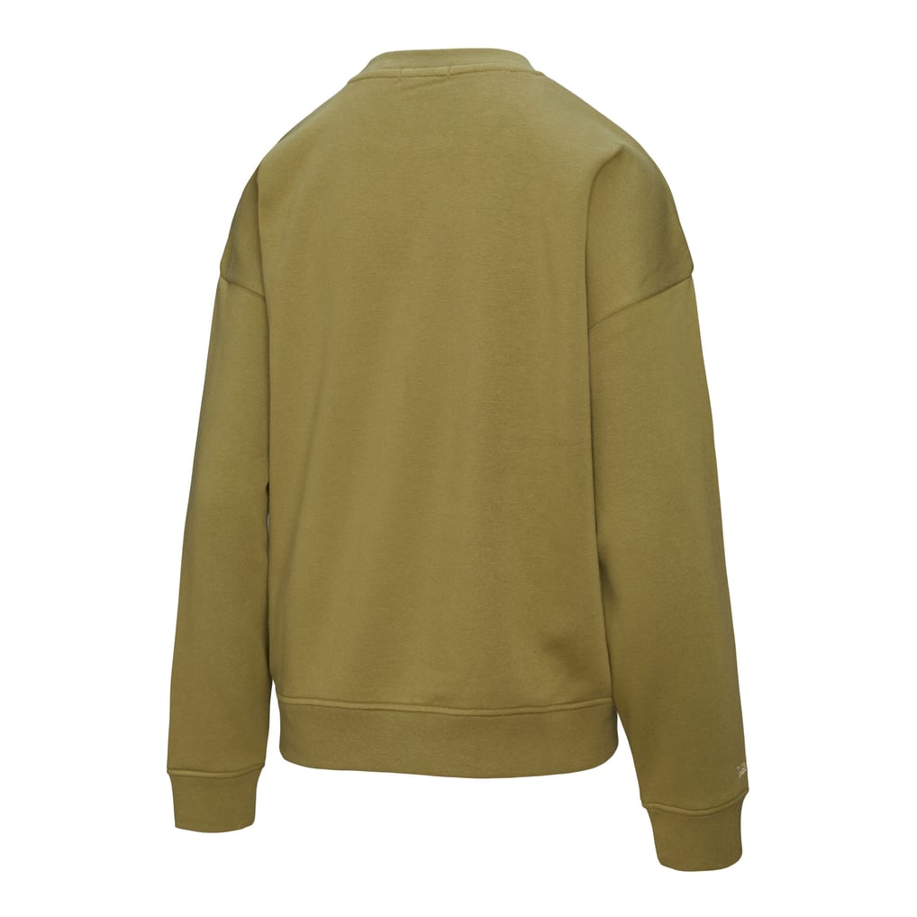  San Diego Padres Mitchell & Ness Women's Oversized Crewneck Sweatshirt - Olive