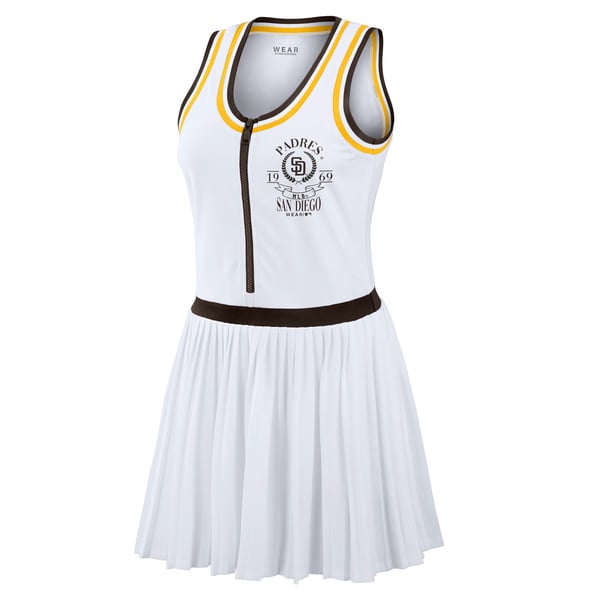 padres jersey dress Ladies San Diego Dress, Padres Cheer Skirt, Silk robe