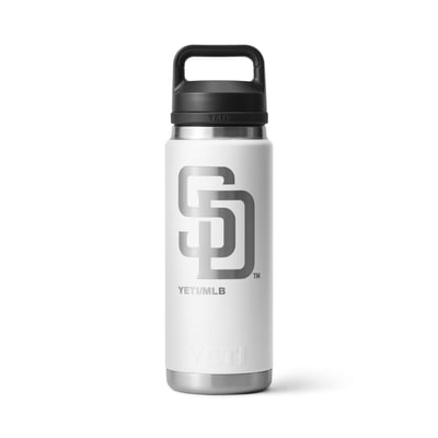 San Diego Padres YETI 26oz. Rambler Chug Water Bottle