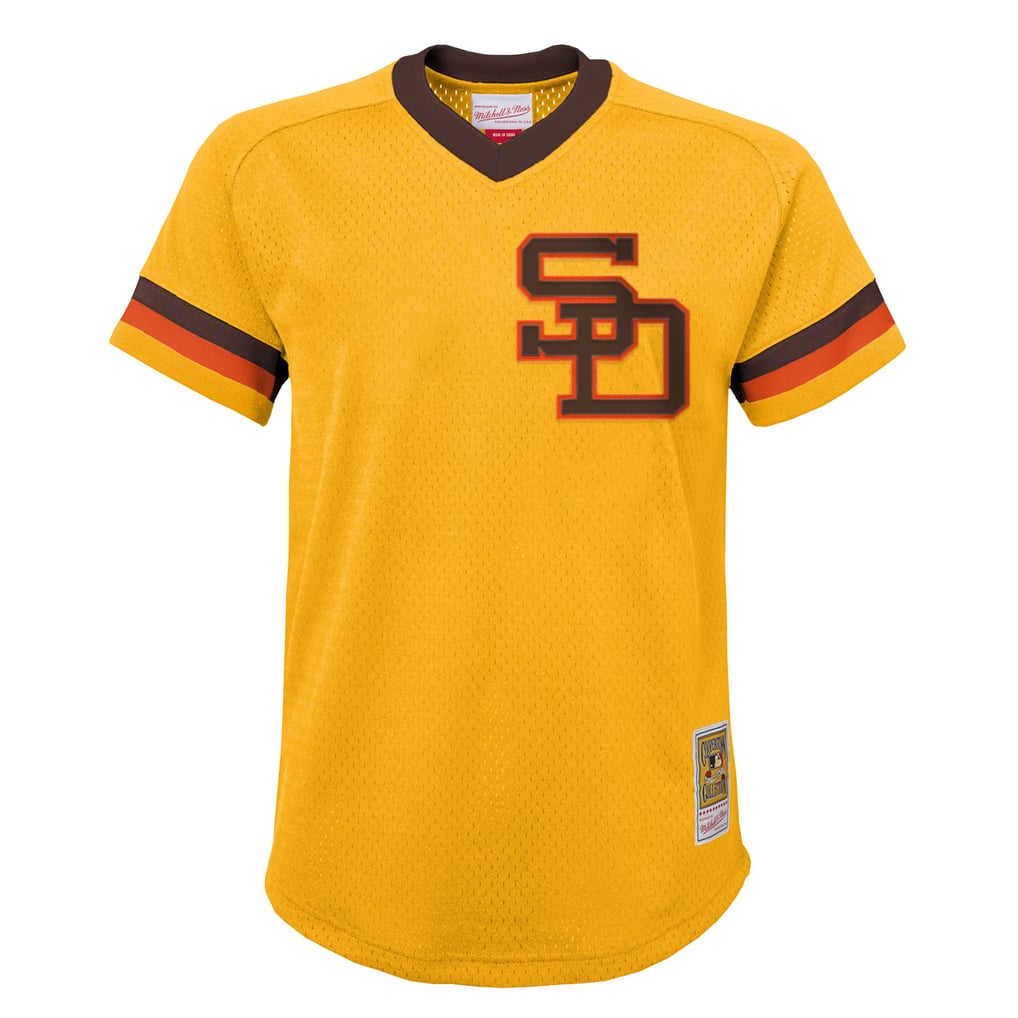 Youth San Diego Padres Tony Gwynn Mitchell & Ness Gold Cooperstown 