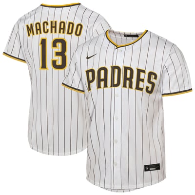 Manny Machado San Diego Padres Nike Youth Home Replica Jersey - White