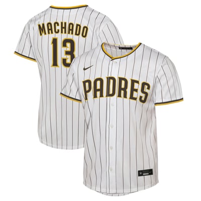 Manny Machado San Diego Padres Nike Youth Home Replica Jersey - White