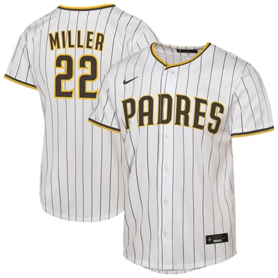 Mason Miller San Diego Padres Nike Youth Home Replica Jersey - White