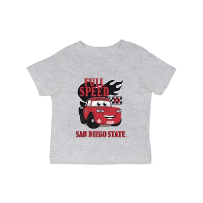 San Diego State Aztecs Vive La Fete Infant Full Speed T-Shirt - Gray