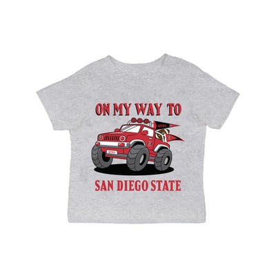 San Diego State Aztecs Vive La Fete Infant On My Way T-Shirt - Gray