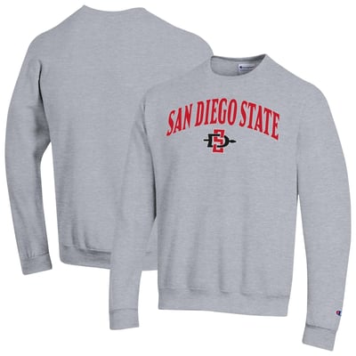 San Diego State Aztecs Champion Arch Powerblend Sweatshirt - Heather Gray