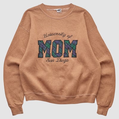 San Diego Toreros Redford 90s Pullover Sweatshirt - Clay - S by Fanatics Real Vintage