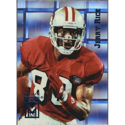 1995 Playoff Prime Minis #100 Jerry Rice