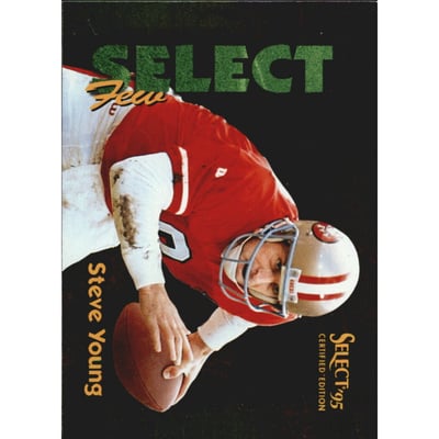 1995 Select Certified Select Few 1028 #9 Steve Young