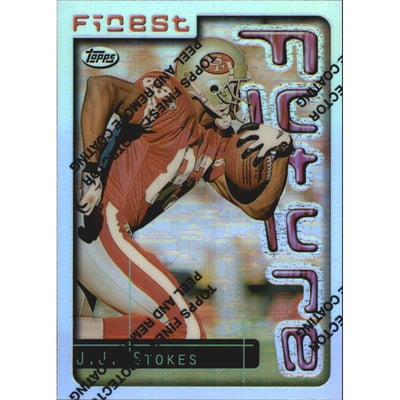 1996 Finest Refractors #150 J.J. Stokes S