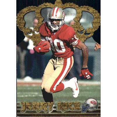 1996 Pacific Gold Crown Die Cuts #18 Jerry Rice