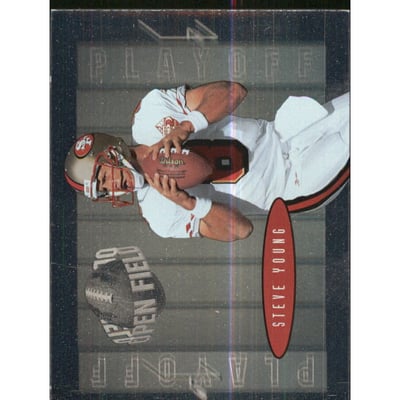 1996 Playoff Contenders Open Field Foil #2 Steve Young R