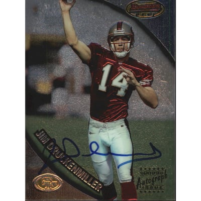 1997 Bowman's Best Autographs #102 Jim Druckenmiller