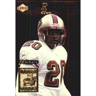 1998 CE Supreme Season Review Markers #27 Garrison Hearst