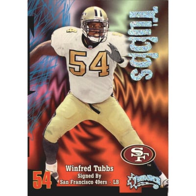 1998 SkyBox Thunder Rave #30 Winfred Tubbs