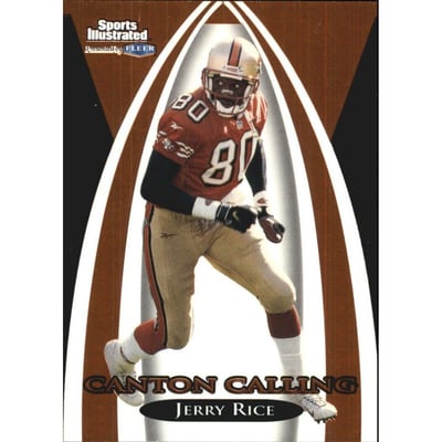 1999 Sports Illustrated Canton Calling #3 Jerry Rice