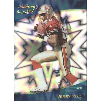 2000 Quantum Leaf Previews #QLP14 Jerry Rice