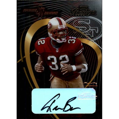2002 Playoff Prestige Sophomore Signatures #SS23 Kevan Barlow