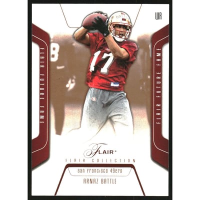 2003 Flair Collection #115 Arnaz Battle