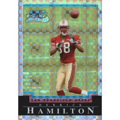 2004 Bowman Chrome Xfractors #207 Derrick Hamilton