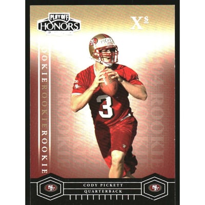 2004 Playoff Honors X's #108 Cody Pickett