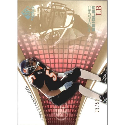 2004 SP Game Used Edition Gold #119 Richard Seigler