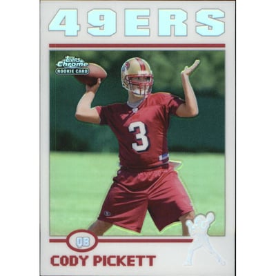 2004 Topps Chrome Refractors #208 Cody Pickett