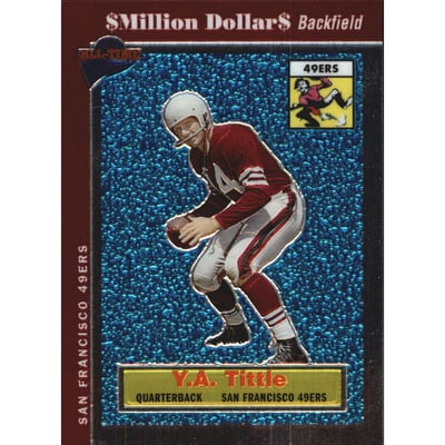 2004 Topps Fan Favorites Chrome #85 Y.A. Tittle