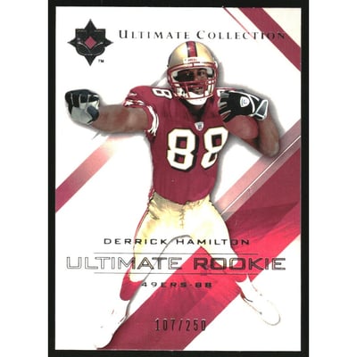 2004 Ultimate Collection #96 Derrick Hamilton RC