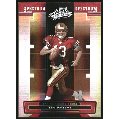 2005 Absolute Memorabilia Spectrum Silver #127 Tim Rattay