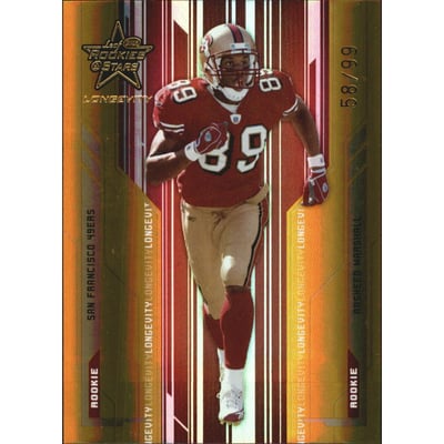 2005 Leaf Rookies and Stars Longevity Gold #242 Rasheed Marshall