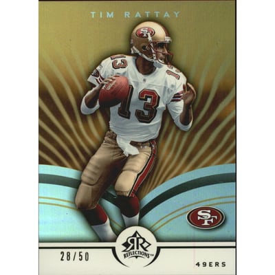2005 Reflections Gold #82 Tim Rattay