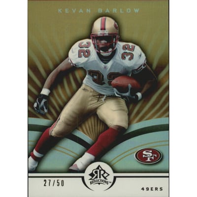 2005 Reflections Gold #83 Kevan Barlow